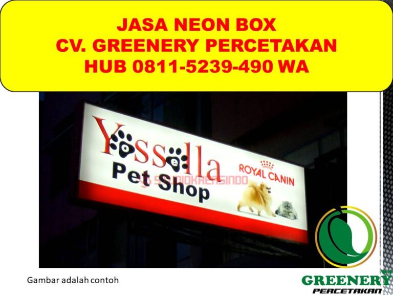Neon Box di Palangkaraya
