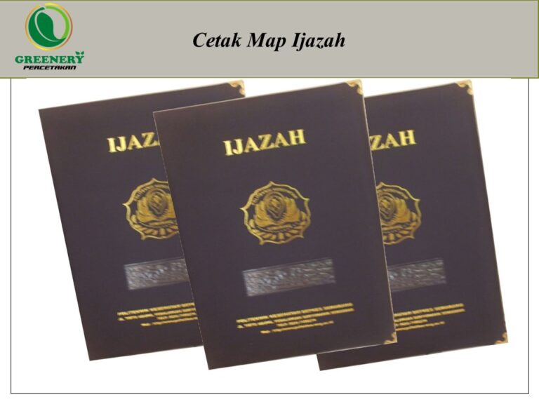 Manfaat Bikin Map Ijazah Bagi Usaha